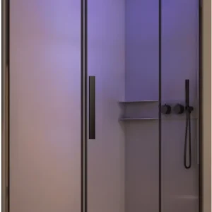 Dernière Chance Douche à vapeur Ronal Skyfall Shower Noir mat